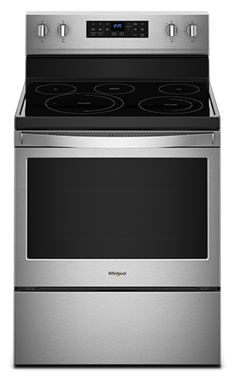 5.3 cu. ft. Freestanding Electric Range with Fan Convection Cooking
